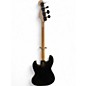 Used Fender Aerodyne 4-String Jazz Bass Black Electric Bass Guitar