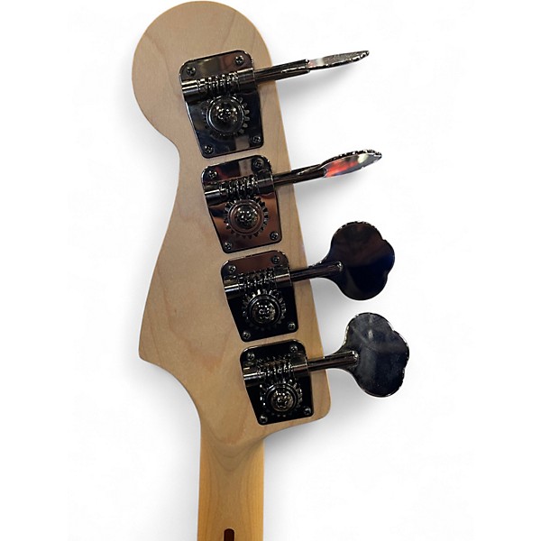 Used Fender Aerodyne 4-String Jazz Bass Black Electric Bass Guitar
