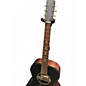 Used Gretsch Guitars JIM DANDY DELTOLUXE Black Acoustic Electric Guitar