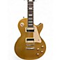 Used 2014 Epiphone Les Paul Traditional Pro Gold Top Solid Body Electric Guitar