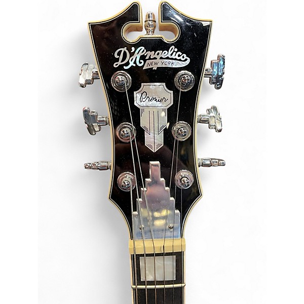 Used D'Angelico Premier Series Bedford SH Fiesta Red Hollow Body Electric Guitar