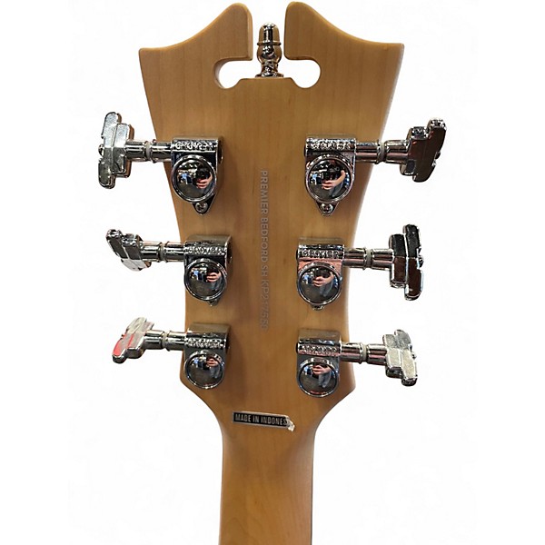 Used D'Angelico Premier Series Bedford SH Fiesta Red Hollow Body Electric Guitar