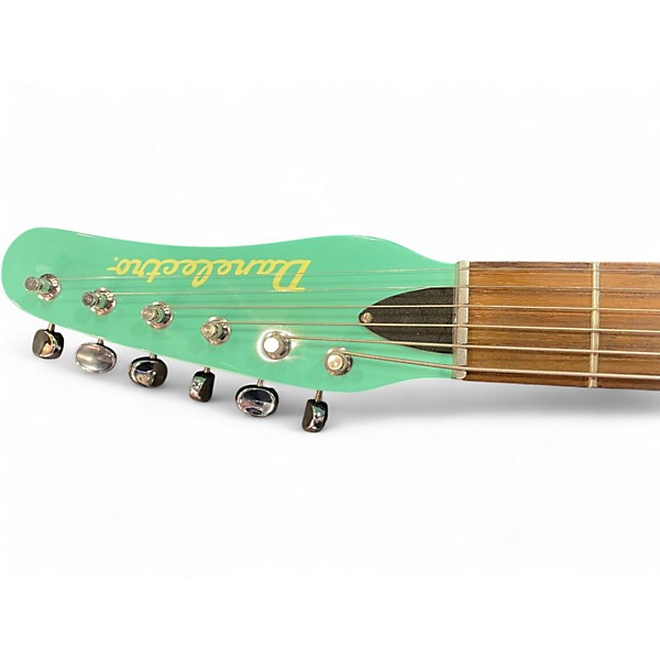 Used Danelectro Vintage Baritone Seafoam Green Hollow Body Electric Guitar