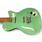 Used Danelectro Vintage Baritone Seafoam Green Hollow Body Electric Guitar
