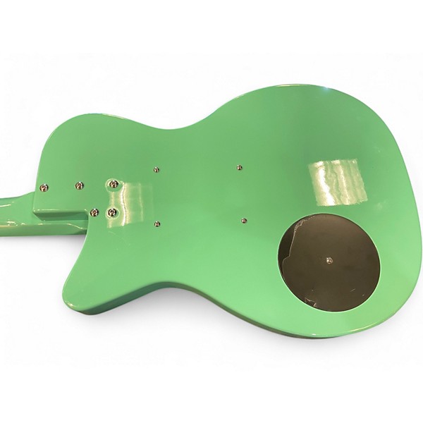 Used Danelectro Vintage Baritone Seafoam Green Hollow Body Electric Guitar