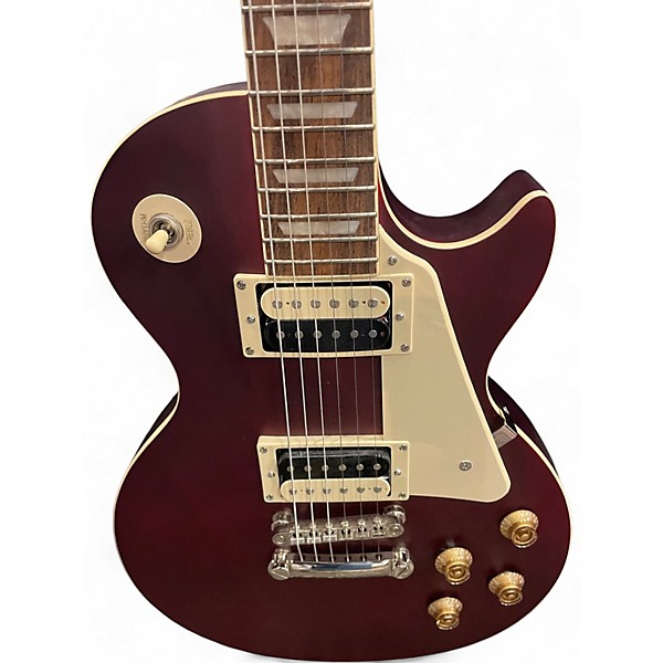 Used Epiphone Les Paul Traditional Pro IV Wine Red Solid Body Electric Guitar