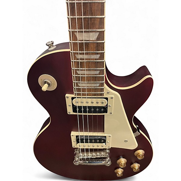 Used Epiphone Les Paul Traditional Pro IV Wine Red Solid Body Electric Guitar