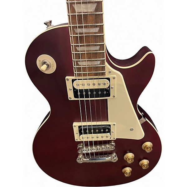 Used Epiphone Les Paul Traditional Pro IV Wine Red Solid Body Electric Guitar