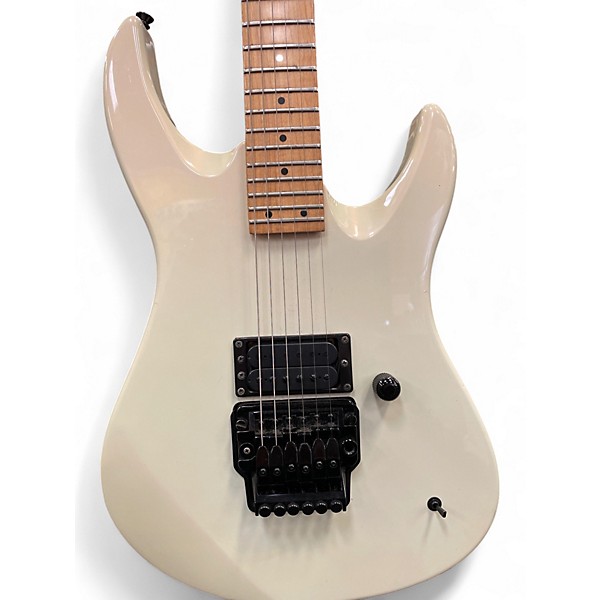 Used Yamaha RGX 610M Vintage White Solid Body Electric Guitar