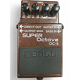 Used BOSS OC3 Super Octave Effect Pedal