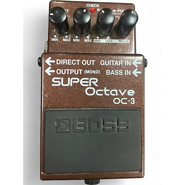 Used BOSS OC3 Super Octave Effect Pedal