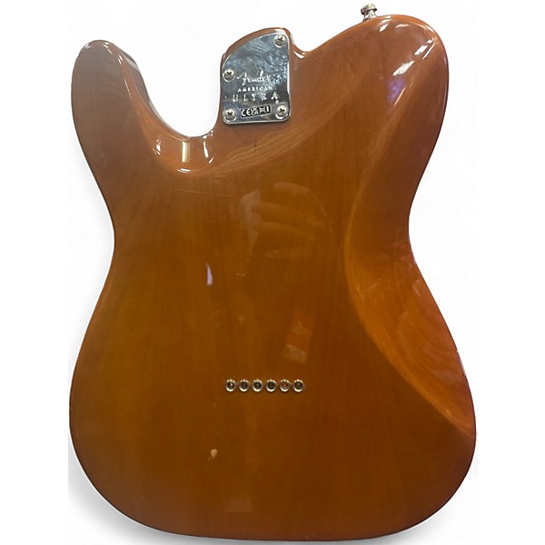 Used Fender AMERICAN ULTRA TELE LTD Tiger Eye Solid Body Electric Guitar