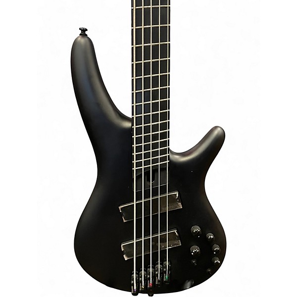 Used Ibanez SRMS625EX Flat Black Electric Bass Guitar