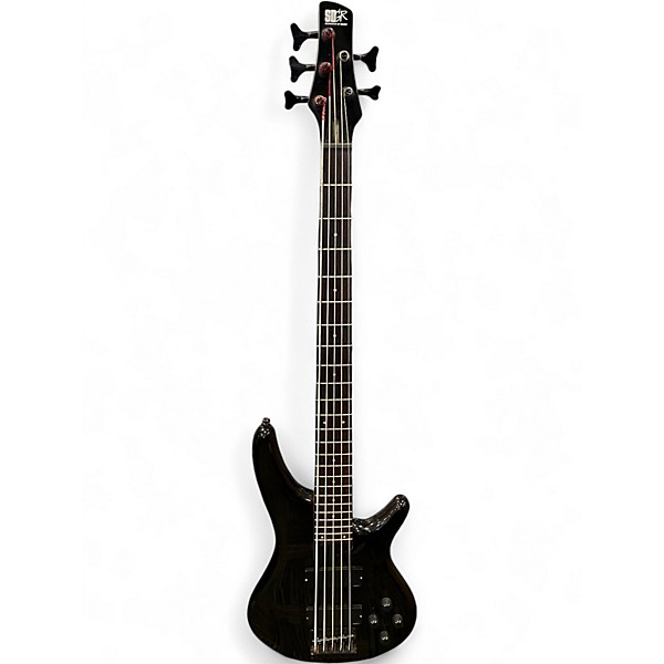 Used Ibanez SR505 5 String Black Electric Bass Guitar