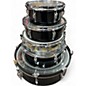 Used Remo 5 Piece Legero Black Drum Kit