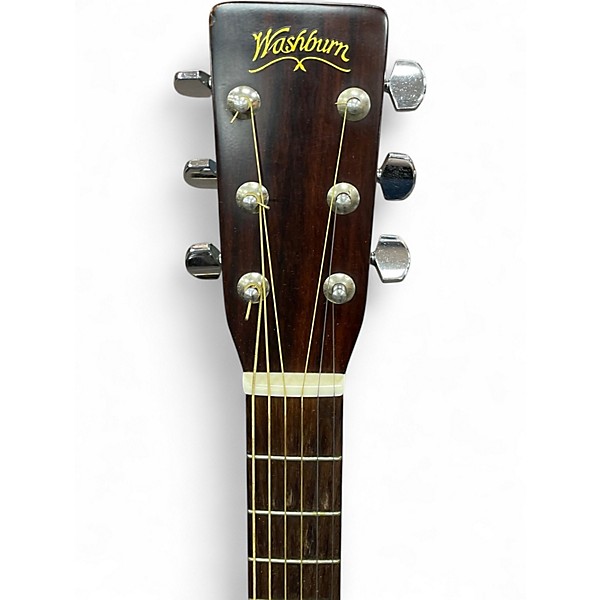 Vintage 1970s Washburn D-25AB Mahogany Acoustic Guitar