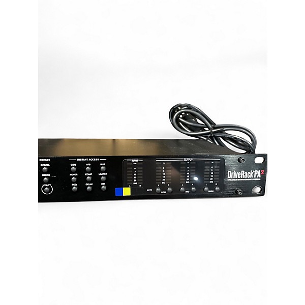 Used dbx DriveRack PA2 Signal Processor