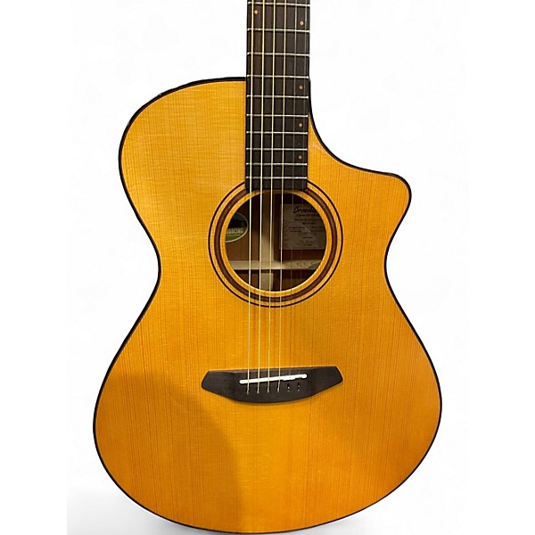 Used Breedlove Performer CN Thin Antique Natural Acoustic Electric Guitar