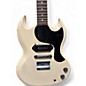 Vintage 1966 Gibson SG Junior Arctic White Solid Body Electric Guitar