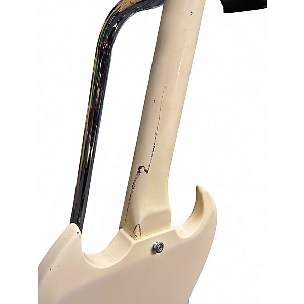 Vintage 1966 Gibson SG Junior Arctic White Solid Body Electric Guitar