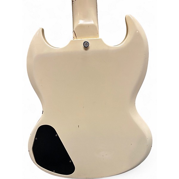 Vintage 1966 Gibson SG Junior Arctic White Solid Body Electric Guitar