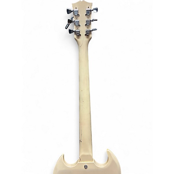 Vintage 1966 Gibson SG Junior Arctic White Solid Body Electric Guitar