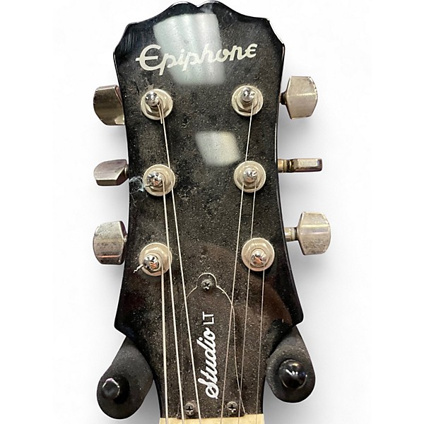 Used Epiphone STUDIO LT Black Solid Body Electric Guitar
