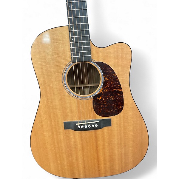 Used Martin DCPA4 Natural Acoustic Electric Guitar