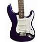 Used Squier Affinity Stratocaster Purple Solid Body Electric Guitar