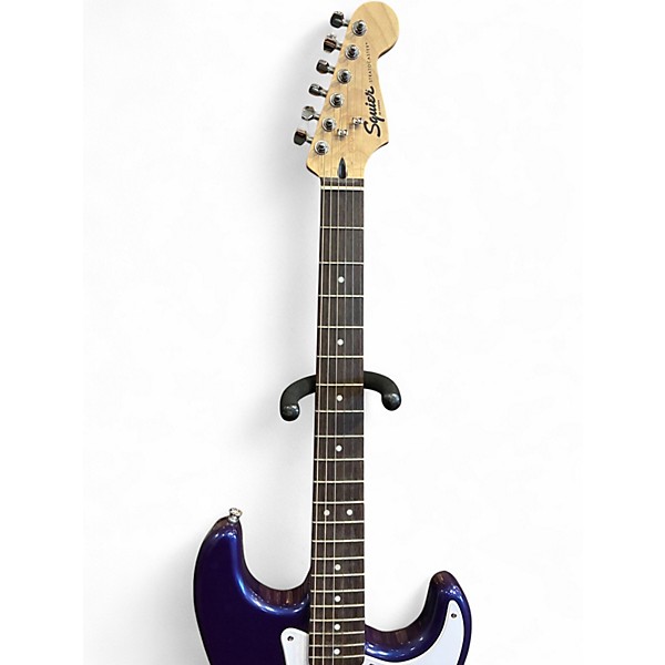 Used Squier Affinity Stratocaster Purple Solid Body Electric Guitar