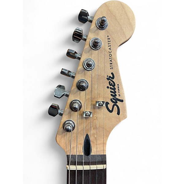 Used Squier Affinity Stratocaster Purple Solid Body Electric Guitar