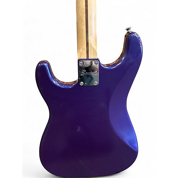 Used Squier Affinity Stratocaster Purple Solid Body Electric Guitar