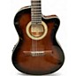 Used Ibanez GA35TCE Brown Sunburst Classical Acoustic Guitar
