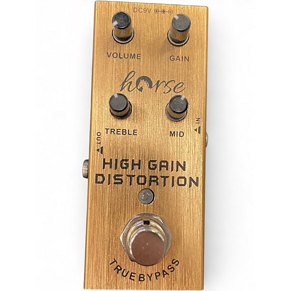 Used Horse HIGH GAIN DISTORTION Effect Pedal
