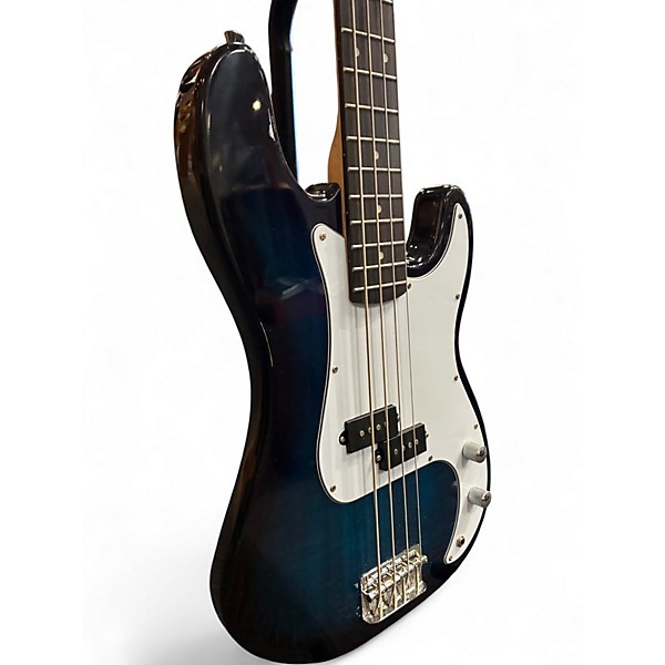Used Miscellaneous PartsCaster Pbass Blue Burst Upright Bass