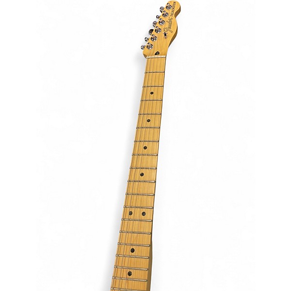 Used Fender Deluxe Nashville Telecaster White Blonde Solid Body Electric Guitar