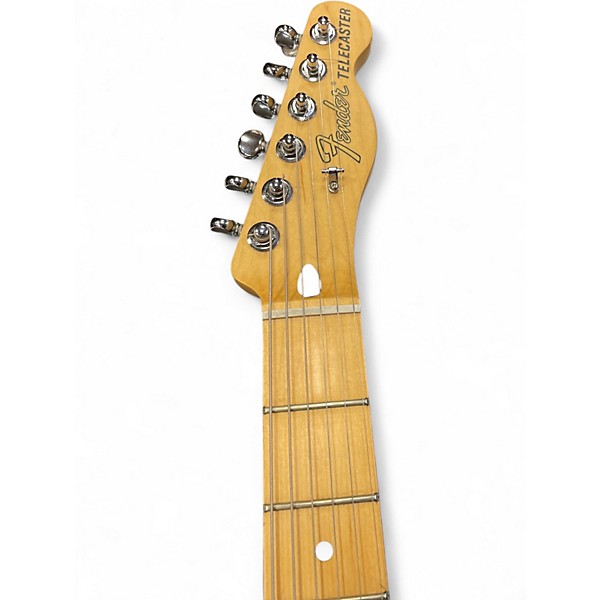 Used Fender Deluxe Nashville Telecaster White Blonde Solid Body Electric Guitar