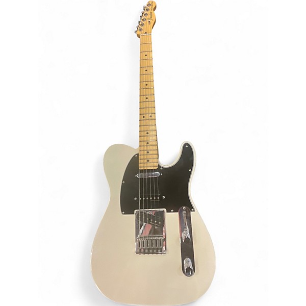 Used Fender Deluxe Nashville Telecaster White Blonde Solid Body Electric Guitar