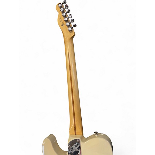 Used Fender Deluxe Nashville Telecaster White Blonde Solid Body Electric Guitar