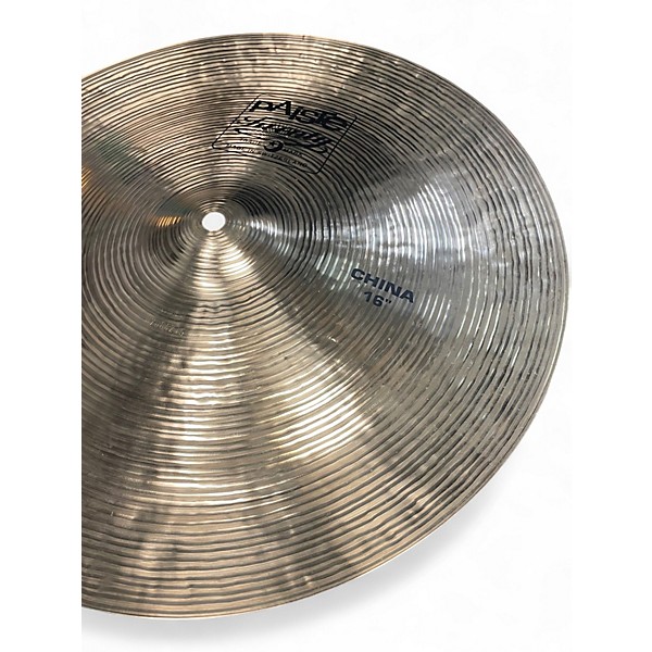 Used 2010 Paiste 16in Twenty China Cymbal