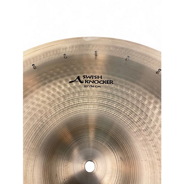 Used 2010s Zildjian 22in Swish Knocker Cymbal