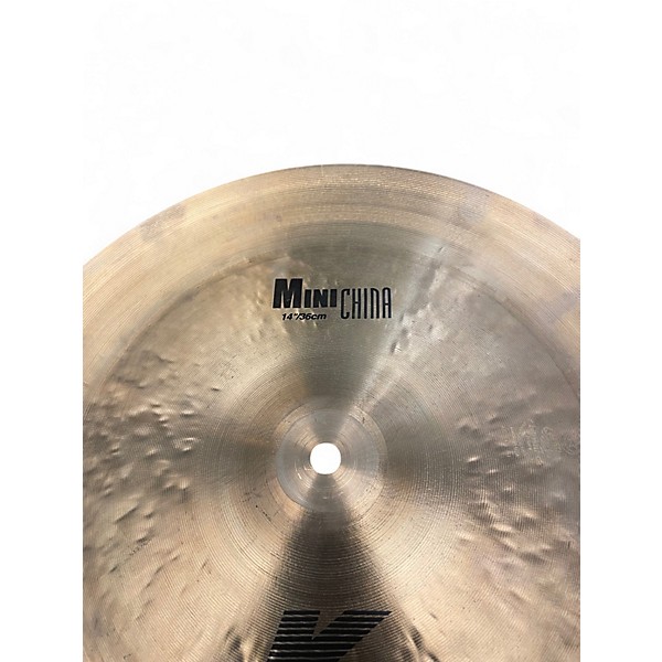 Used 2010 Zildjian 14in K Mini China Cymbal