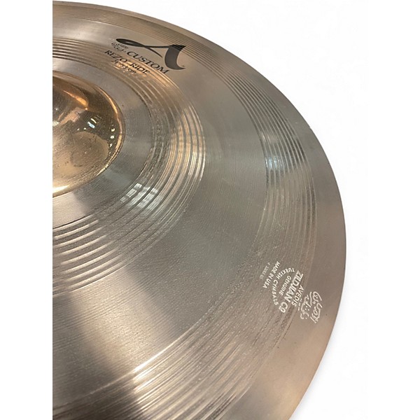 Used 2010s Zildjian 21in A Custom Rezo Ride Cymbal
