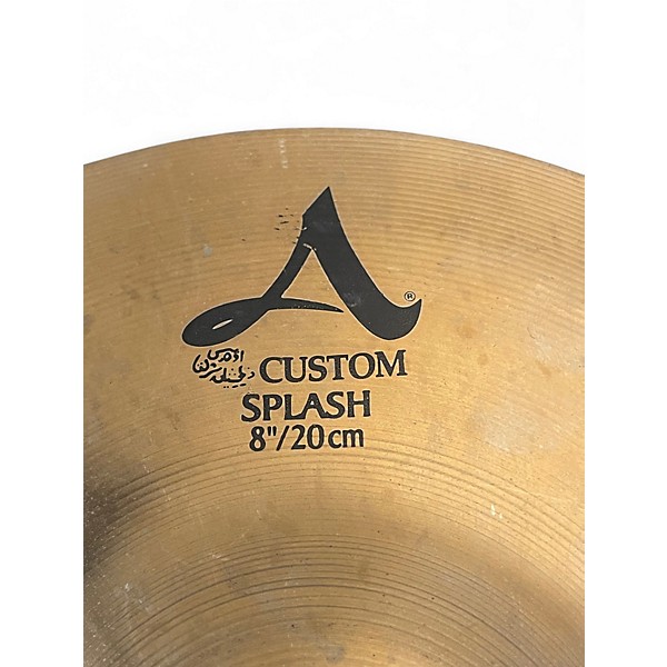 Used 2020s Zildjian 8in A Custom Splash Cymbal