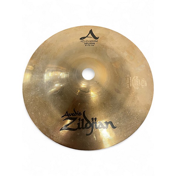 Used 2020s Zildjian 6in A Custom Splash Cymbal