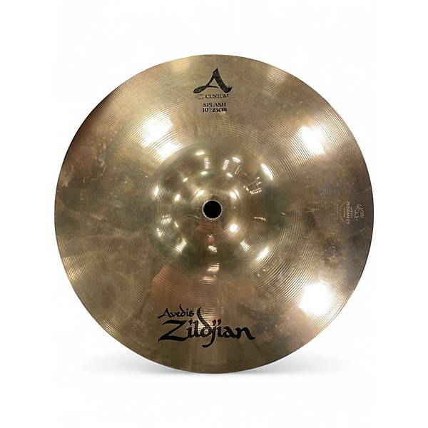Used Zildjian 10in A CUSTOM SPLASH Cymbal