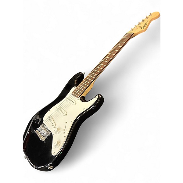 Used 2020s Squier Mini Affinity Stratocaster Black Electric Guitar