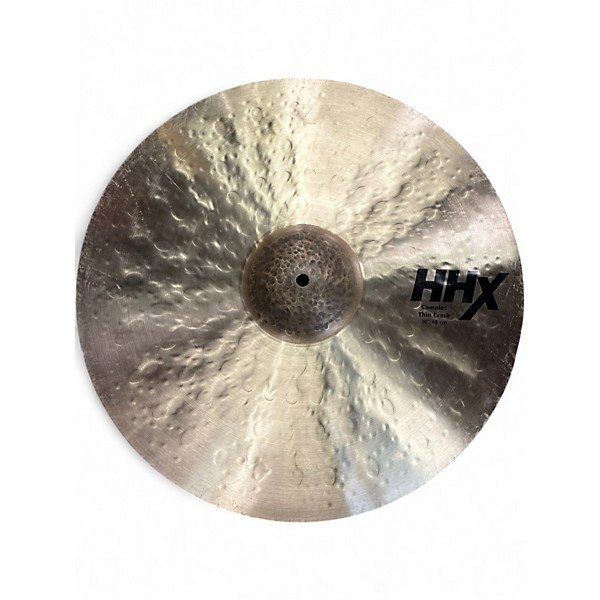 Used SABIAN 19in HHX Complex Thin Crash Cymbal