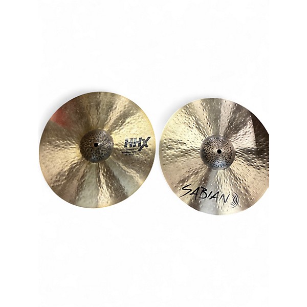 Used SABIAN 14in HHX Complex Medium Hihats Cymbal