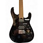 Used Charvel Pro-Mod DK24 HH 2PT CM Black Solid Body Electric Guitar